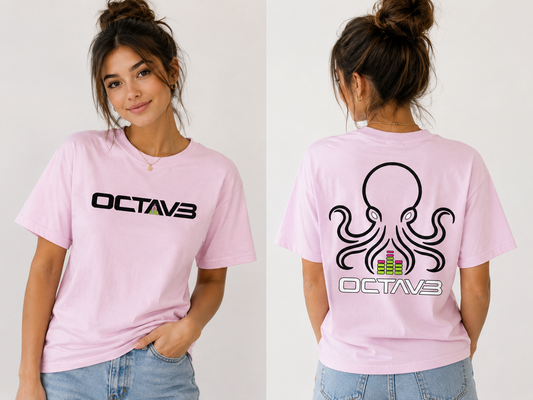 OCTAV3 Signature Octopus Graphic T-Shirt | Premium Music & Festival Tee