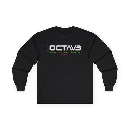 OCTAV3 Black Long Sleeve Shirt