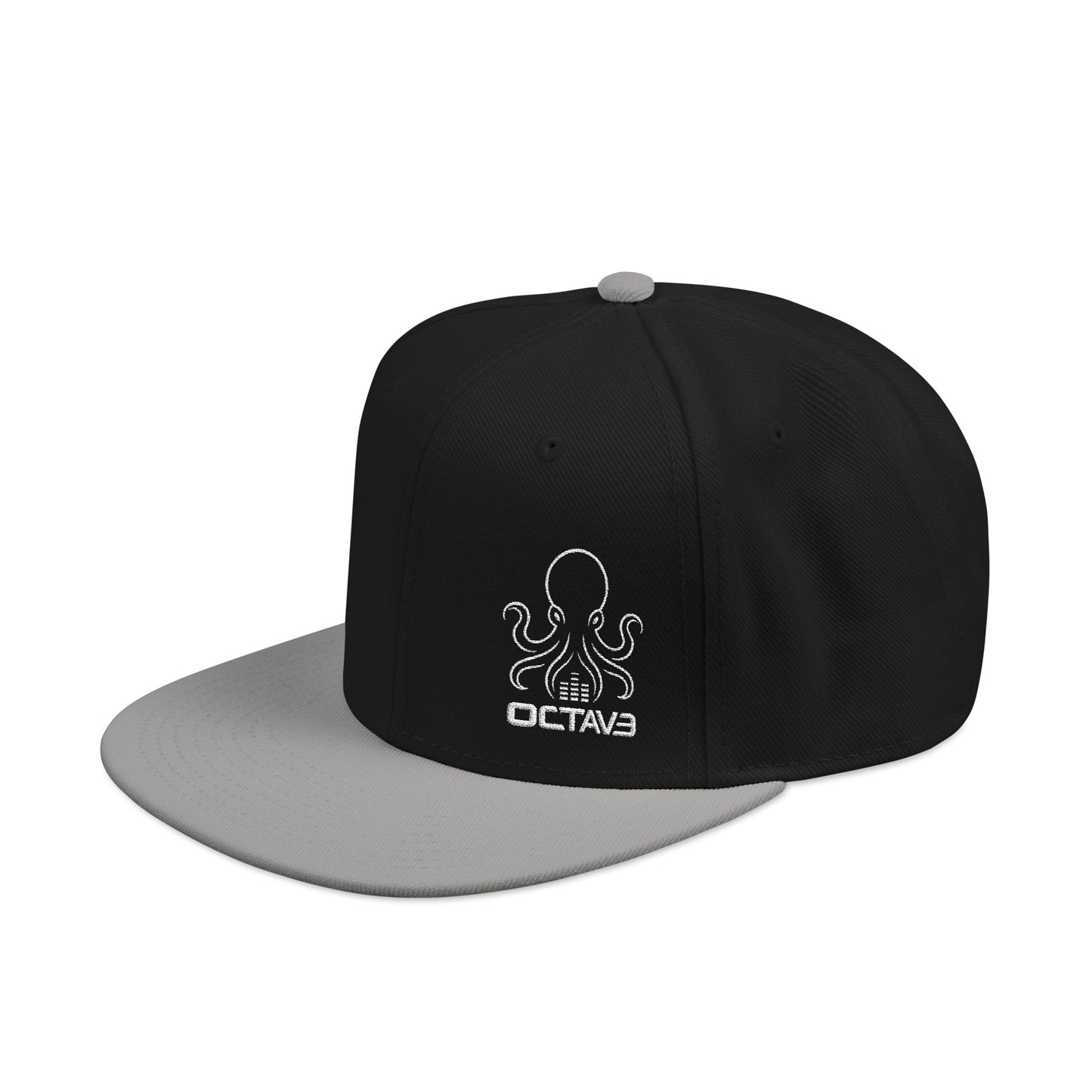 OCTAV3 Octopus Embroidery Snap Back Hat