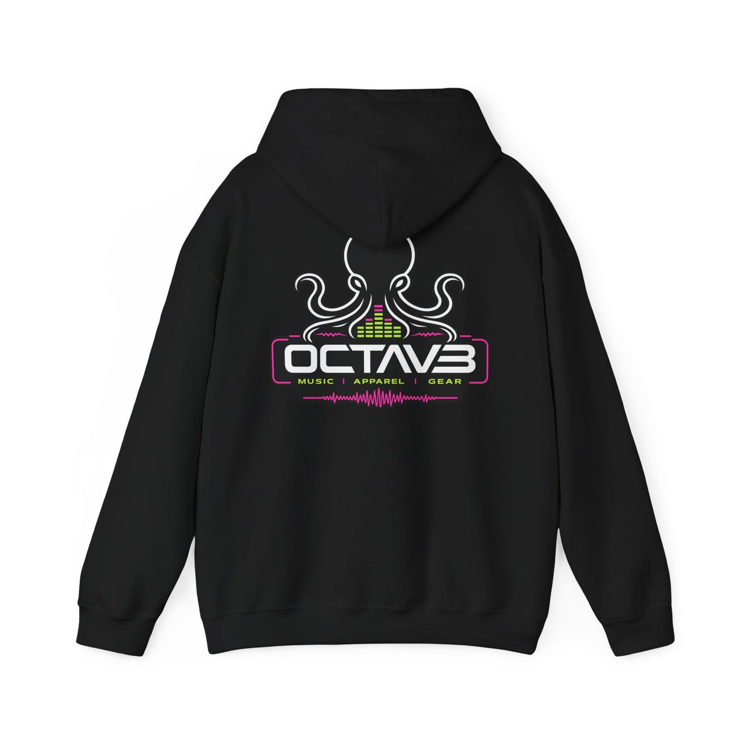 OCTAV3 Neon Audio Octopus Hoodie – Music • Apparel • Gear