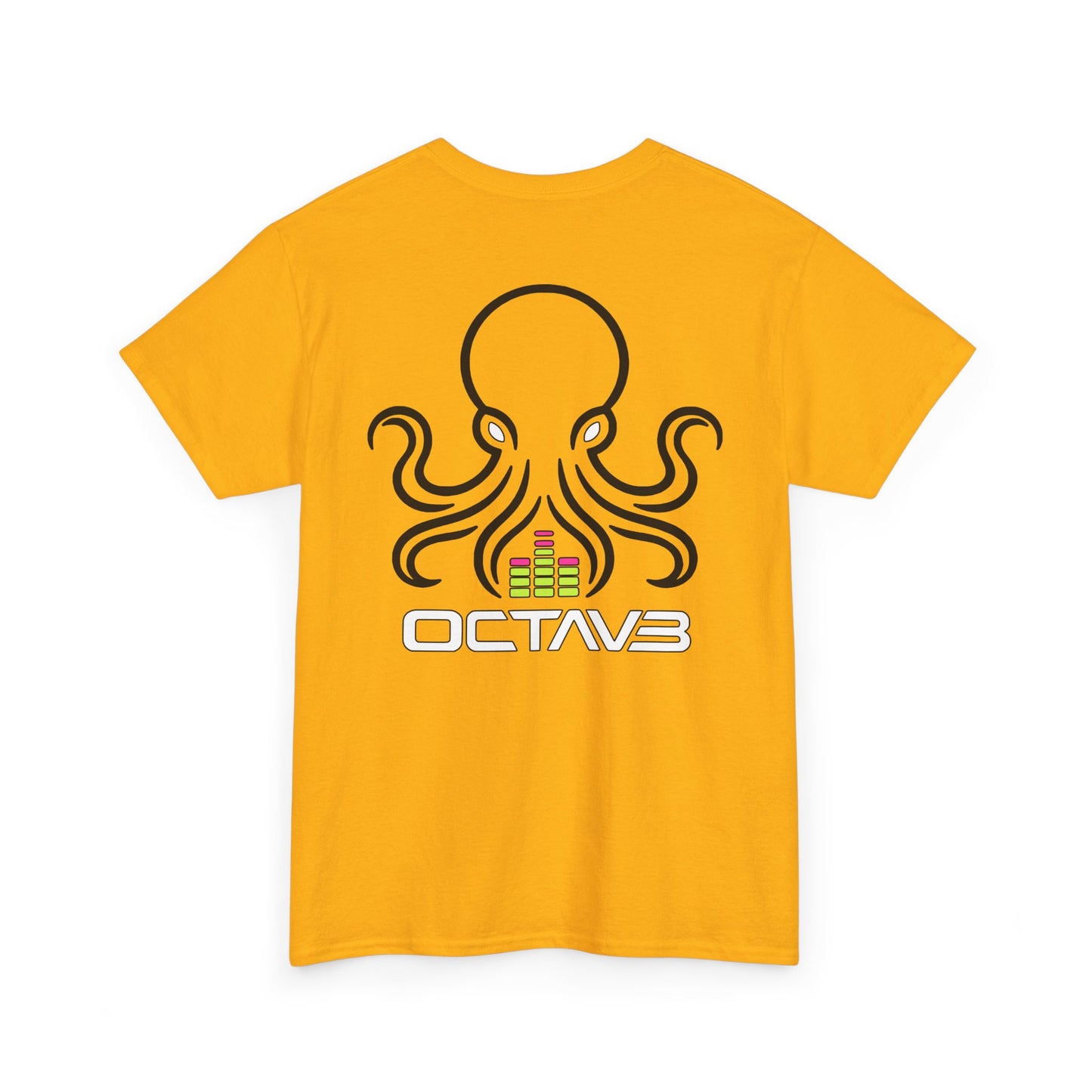 OCTAV3 Signature Octopus Graphic T-Shirt | Premium Music & Festival Tee