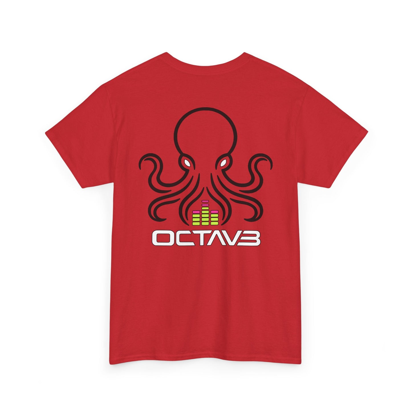 OCTAV3 Signature Octopus Graphic T-Shirt | Premium Music & Festival Tee