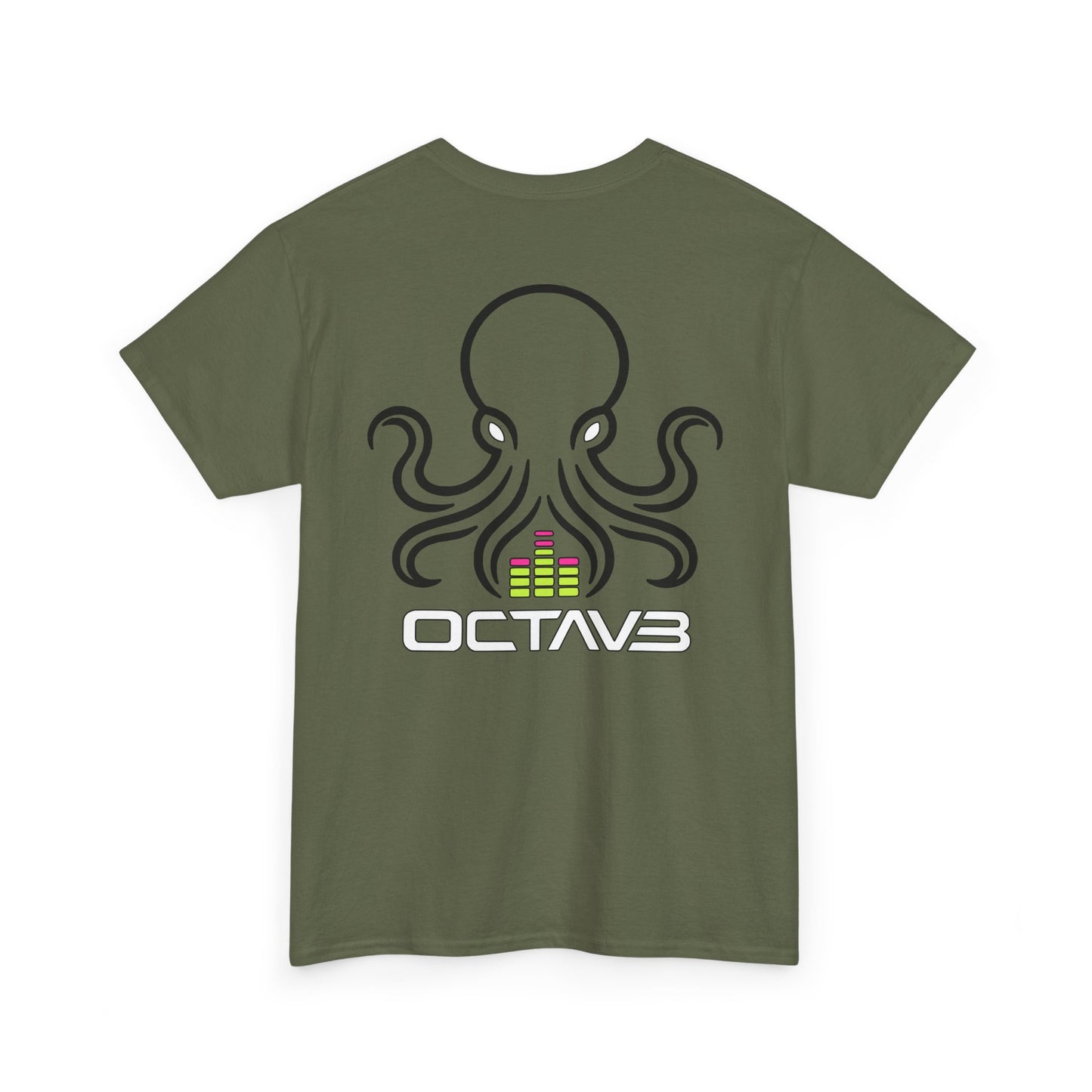 OCTAV3 Signature Octopus Graphic T-Shirt | Premium Music & Festival Tee