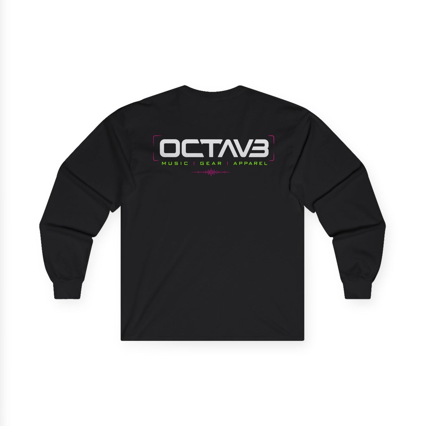 OCTAV3 Black Long Sleeve Shirt
