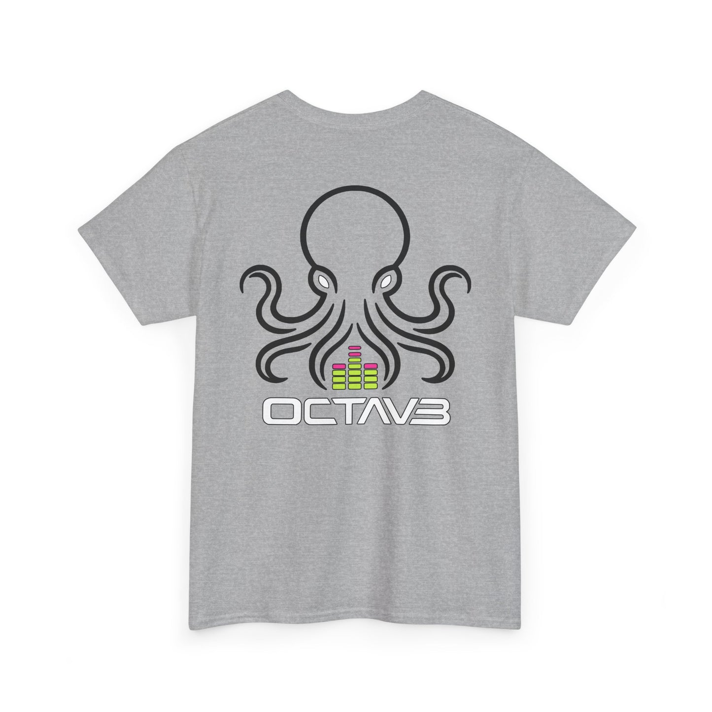 OCTAV3 Signature Octopus Graphic T-Shirt | Premium Music & Festival Tee