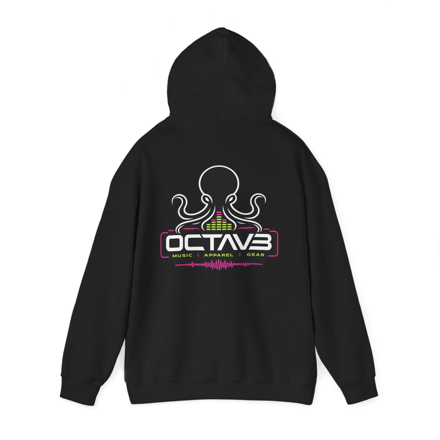 OCTAV3 Neon Audio Octopus Hoodie – Music • Apparel • Gear