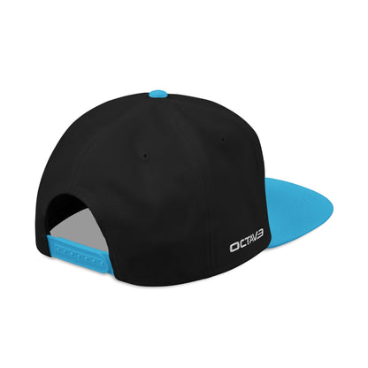 OCTAV3 Octopus Embroidery Snap Back Hat