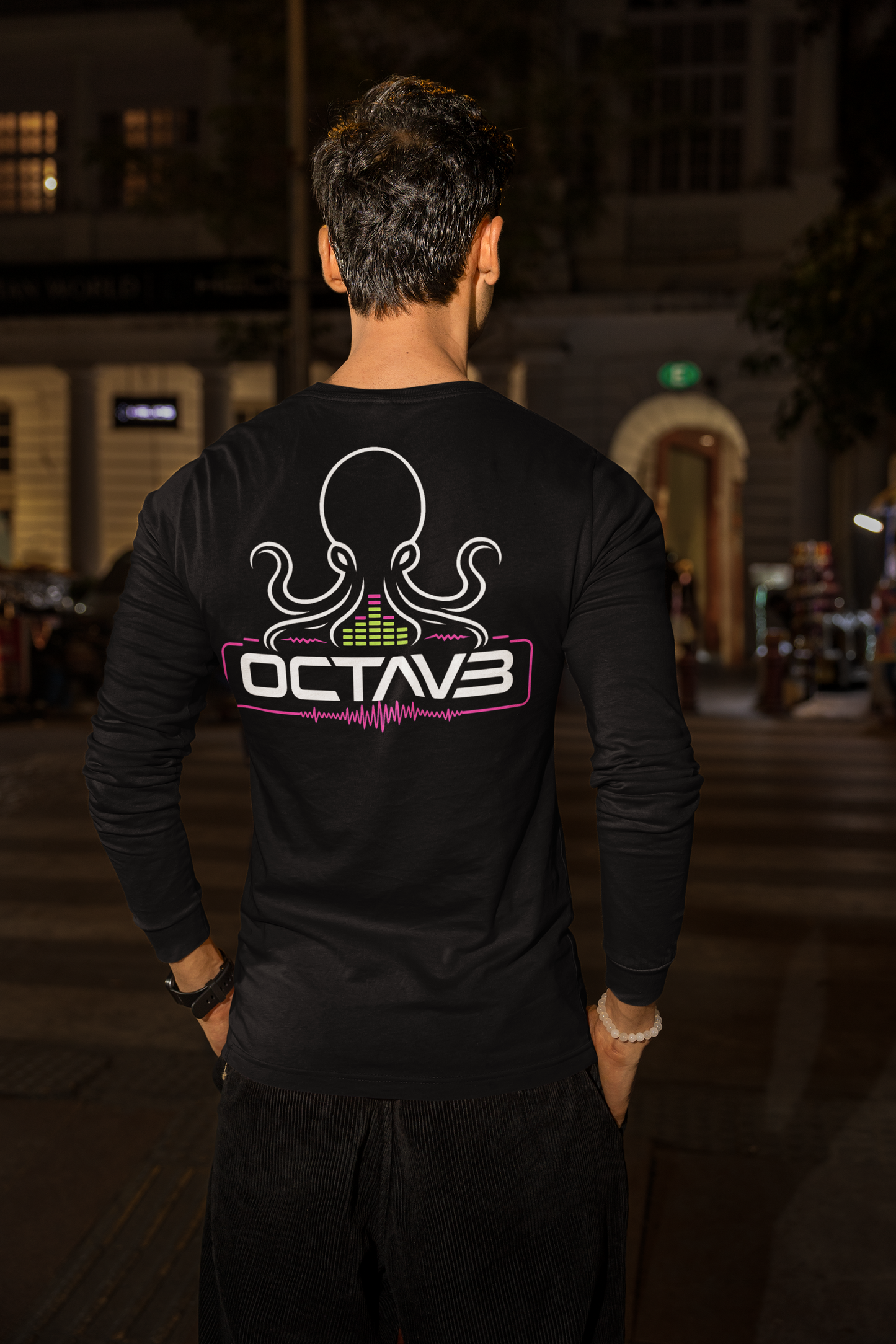 OCTAV3 Octopus Long Sleeve T-Shirt