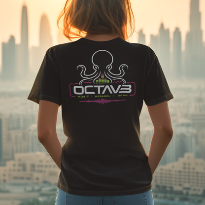OCTAV3 Octopus Logo T-Shirt – Music • Apparel • Gear